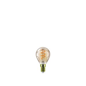 LED-Tropfenlampe 'Vintage' Gold E14 3,5 W, dimmbar