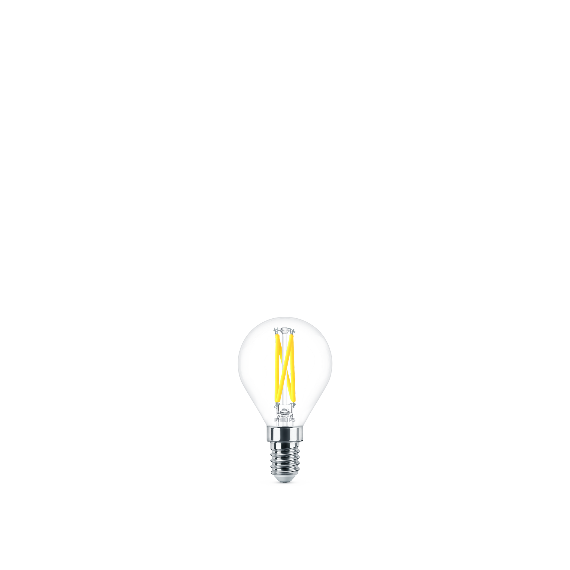 LED-Tropfenlampe 'WarmGlow' klar E14 2 W, dimmbar + product picture