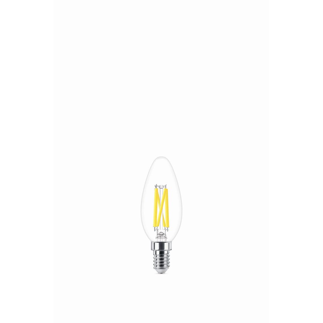 Philips LED Kerze klar E14 dimmbar