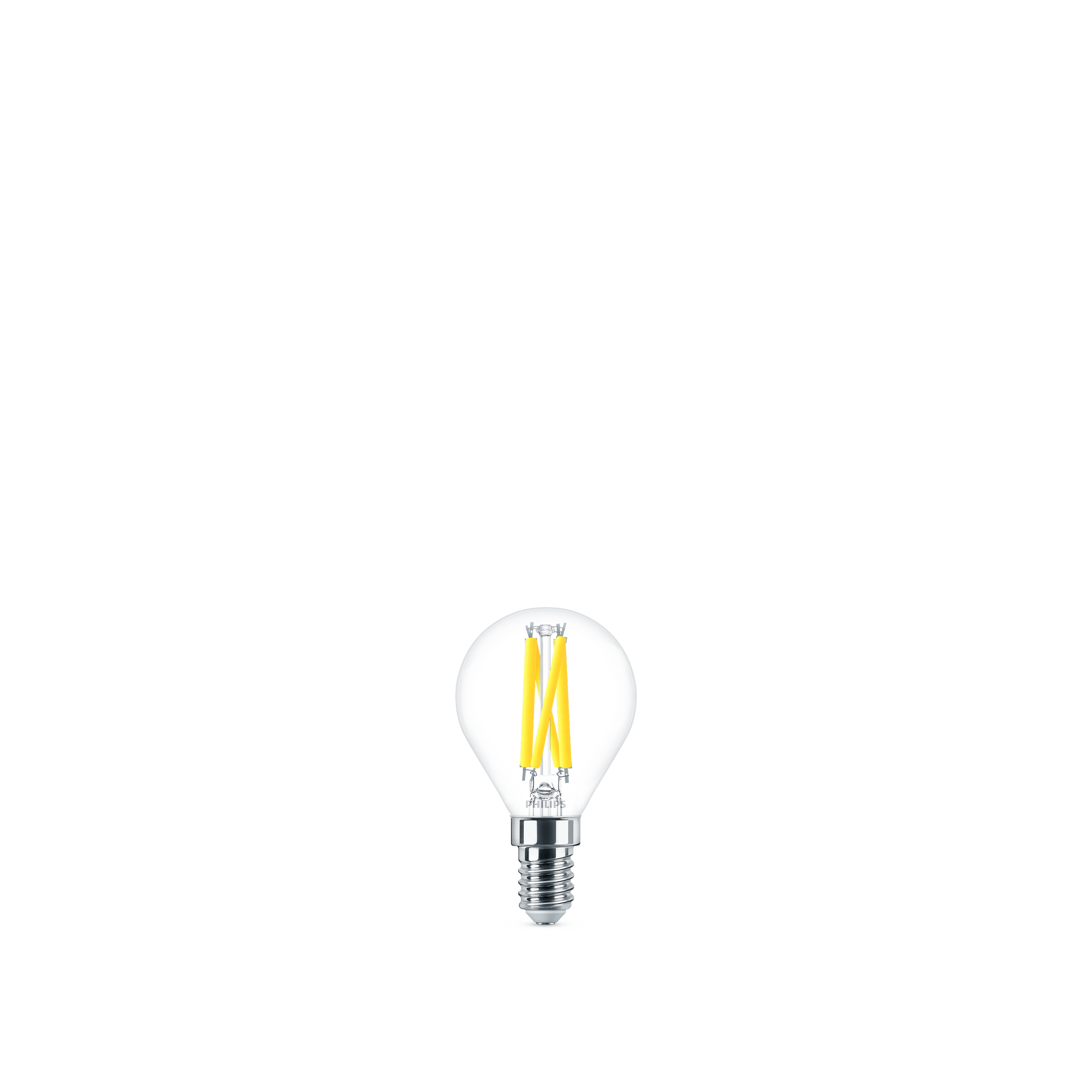 LED-Tropfenlampe 'WarmGlow' klar E14 3,4 W, dimmbar + product picture