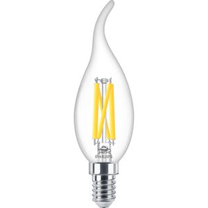 LED-Lampe Kerzenform 'WarmGlow' 40 W E14 470 lm klar, dimmbar