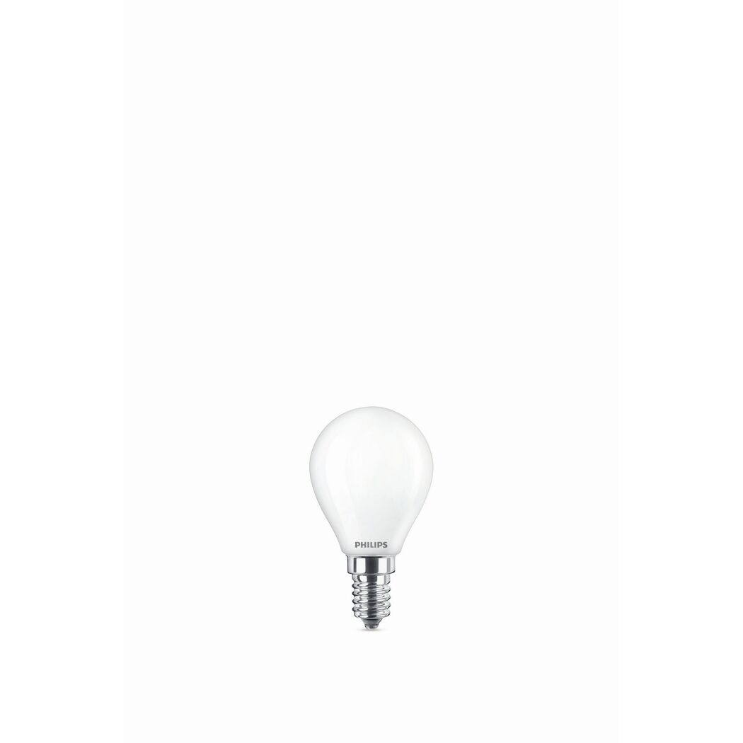 PHILIPS LED-Leuchtmittel Tropfenform matt E14