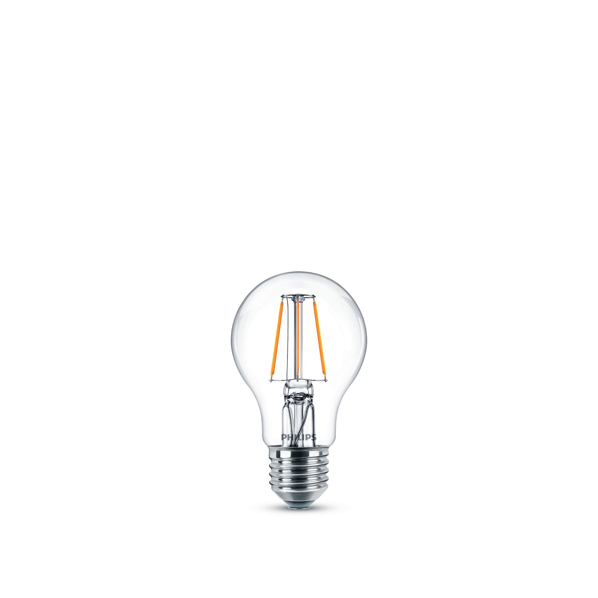 LED Lampe E27 klar, 40W, kaltweiß