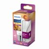 Philips LED-Leuchtmittel E27 in bunter Verpackung.