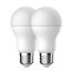 Zwei LED-Lampen AGL, E27