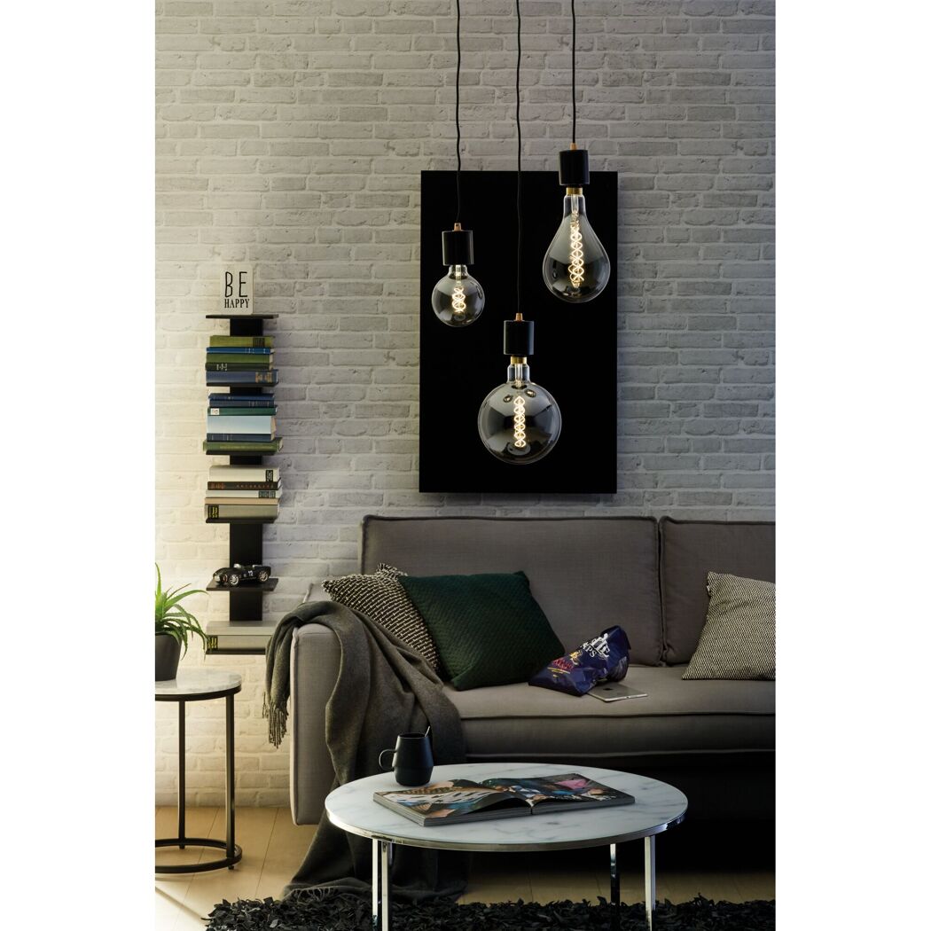 LED-Leuchtmittel '1879' dimmbar Tropfen smoky E27 7 W 200 lm warmweiß
