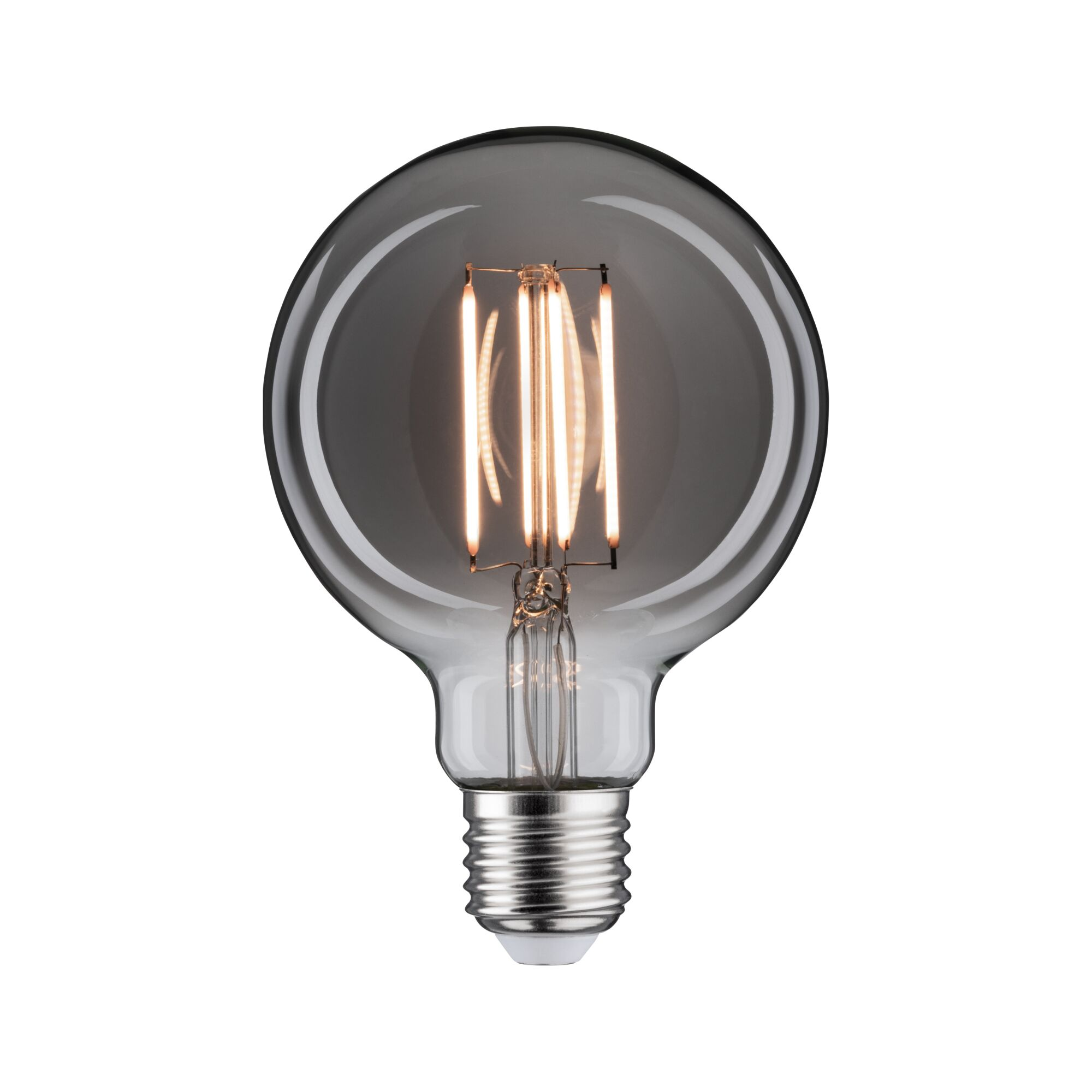 LED-Glühbirne Vintage G95 E27 Rauchglas
