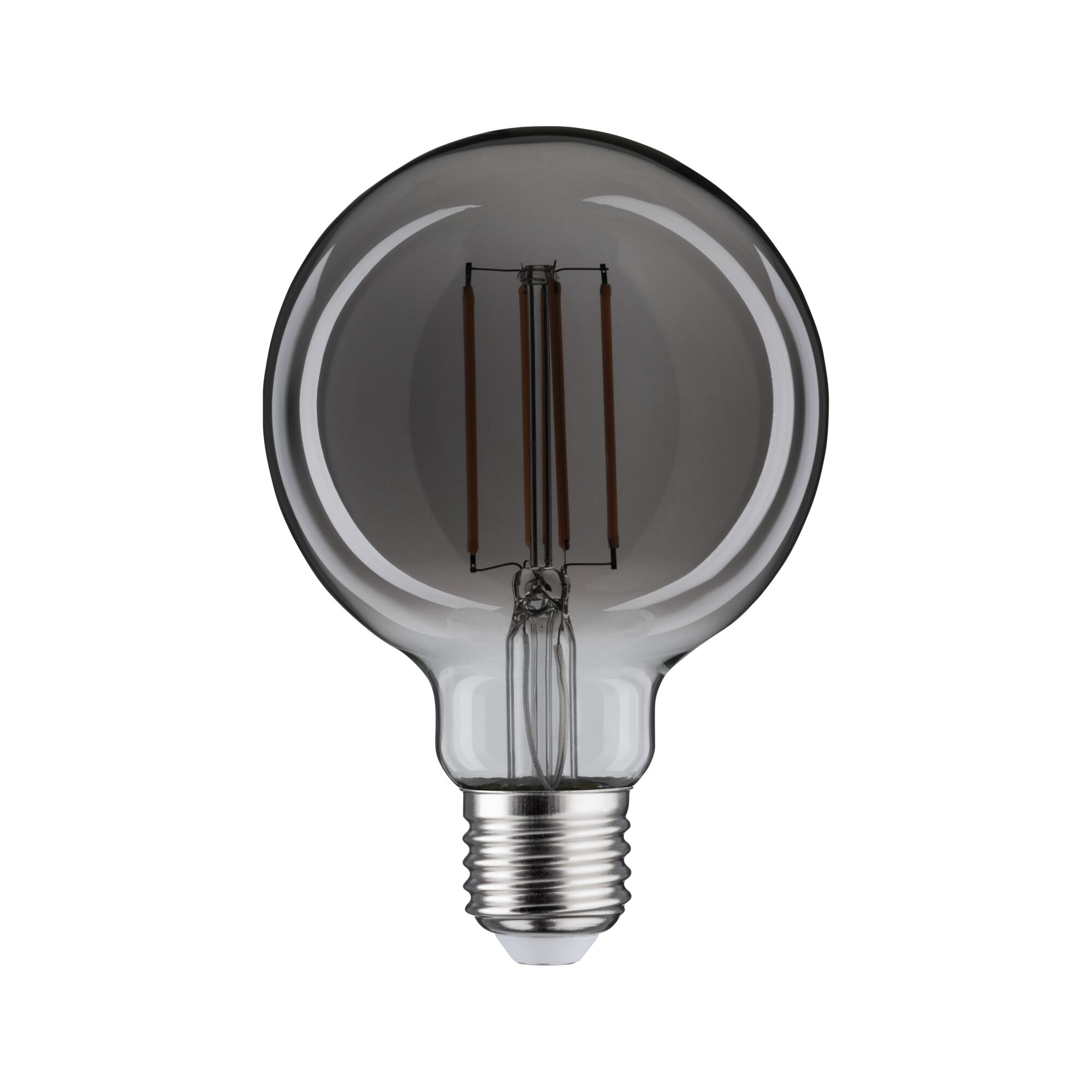 LED-Lampe Vintage G95 E27 Rauchglas
