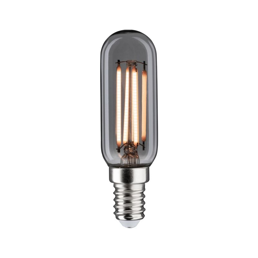 Dimmbare LED Vintage Röhre, E14, rauchfarben