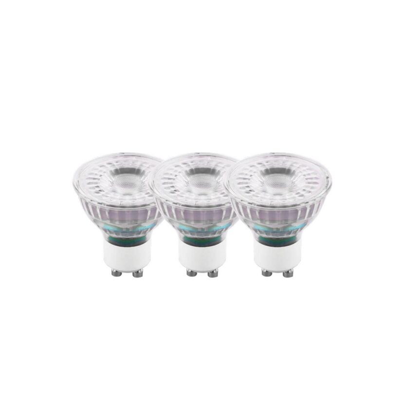 Drei LED-Reflektoren GU10