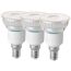 LED-Leuchtmittelset Reflektor klar E14 3 W 250 lm warmweiß 3 Stück