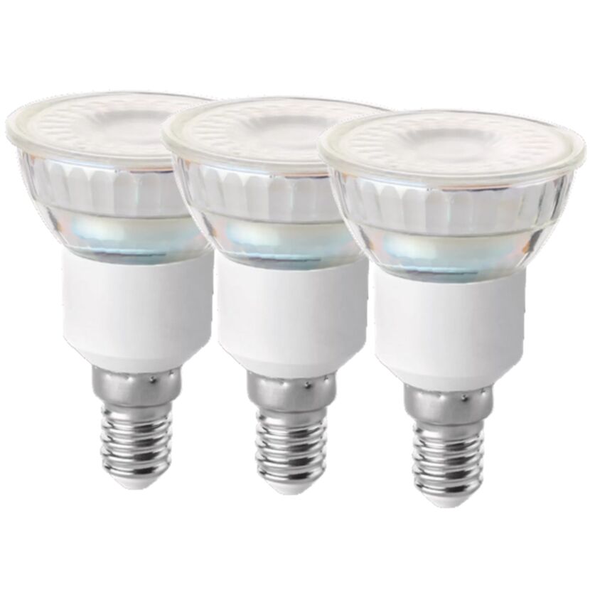 LED-Leuchtmittelset Reflektor klar E14 3 W 250 lm warmweiß 3 Stück