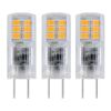 LED-Leuchtmittelset Stift klar G4 2,6 W 300 lm warmweiß 3 Stück