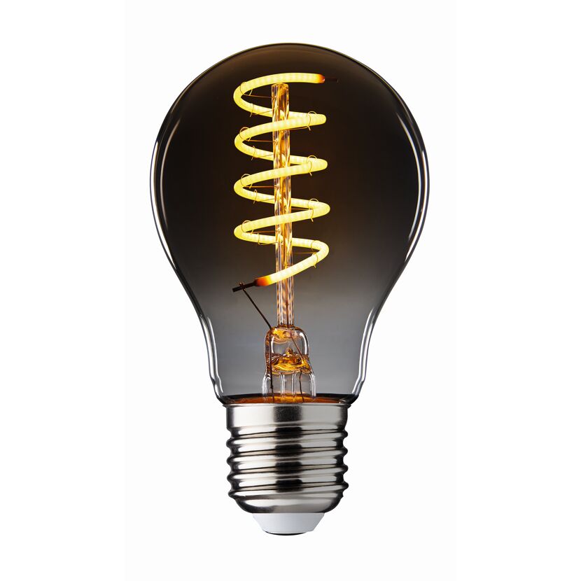 LED-Glühbirne Filament A60 smoky