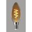 LED-Lampe Filament C35 amber E14