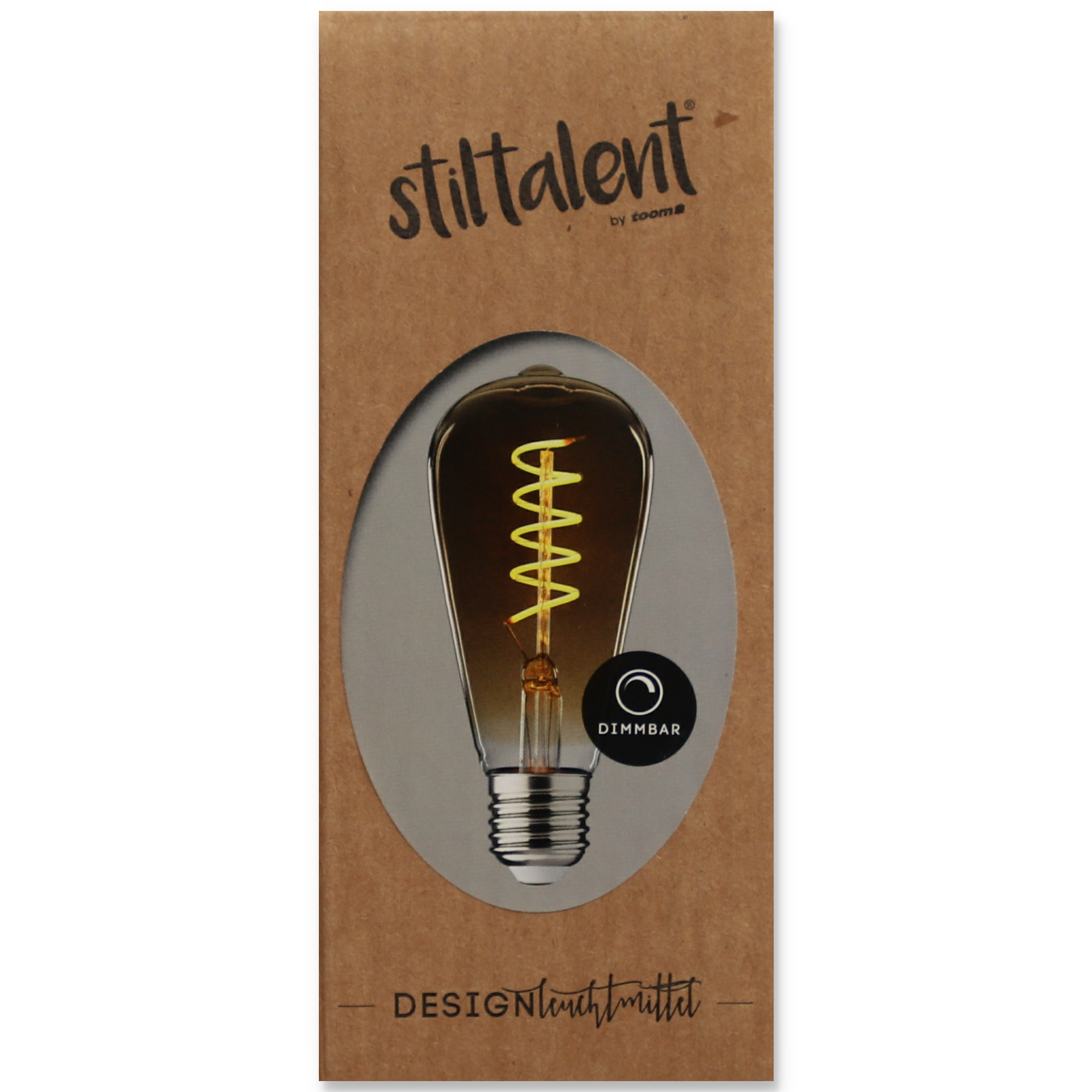 Stiltalent® by toom LED-Leuchtmittel Kolben 'Amber' E27 2 W 100 lm + product picture