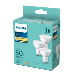 LED-Strahler GU10 4,7 W 2700K, 3er Set