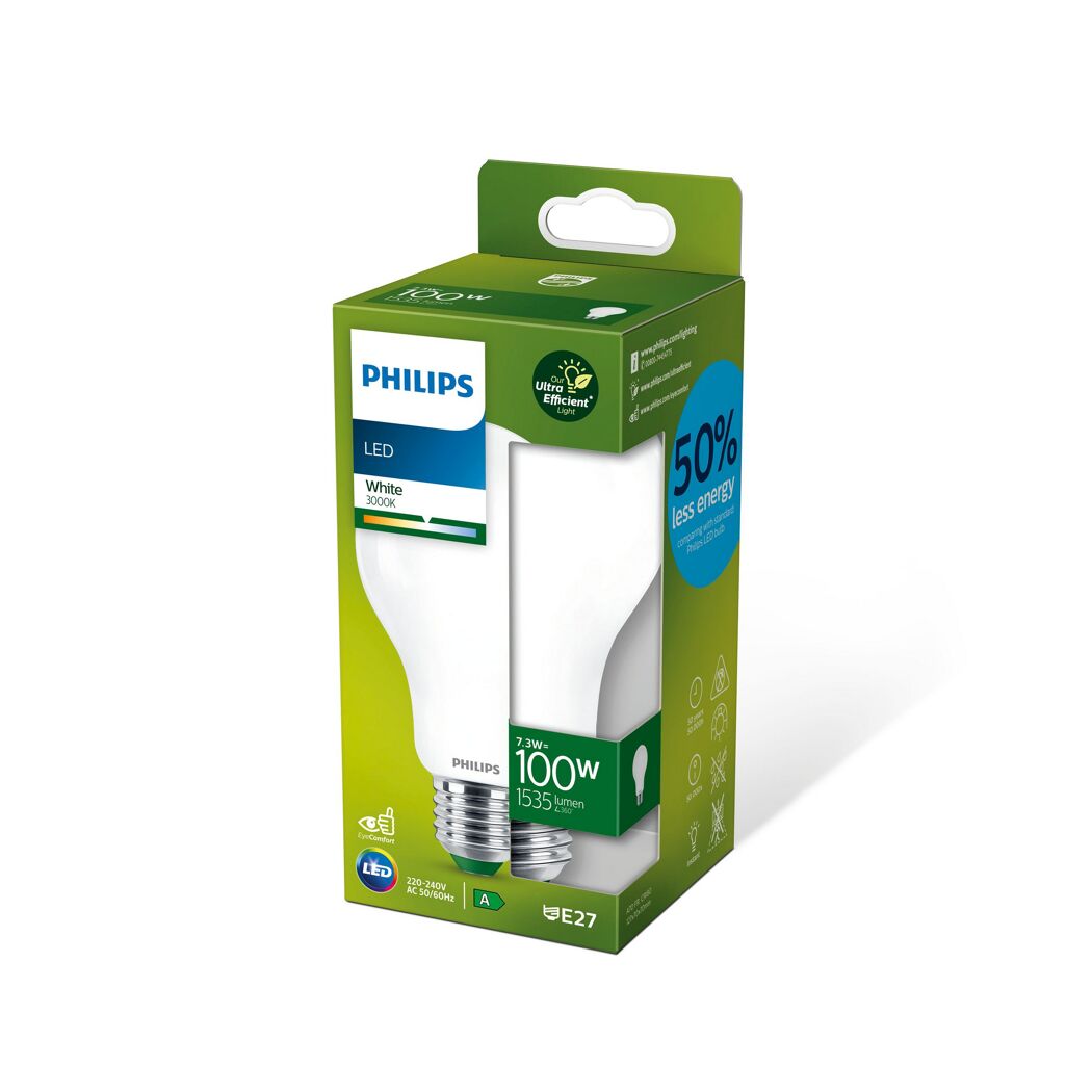 LED-Leuchtmittel Standardform matt E27 7,3 W 1535 lm warmweiß