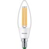 LED-Leuchtmittel Kerze klar E14 2,3 W 485 lm warmweiß