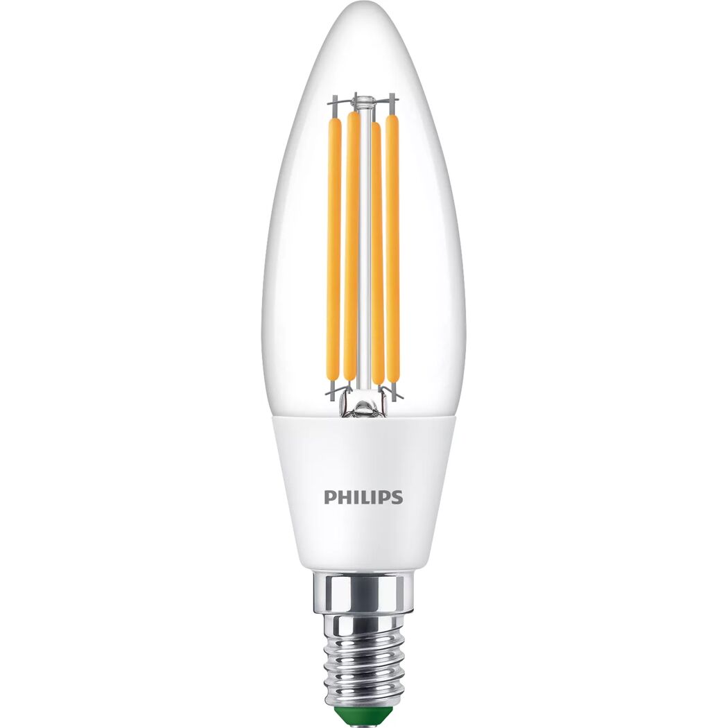 LED-Leuchtmittel Kerze klar E14 2,3 W 485 lm warmweiß