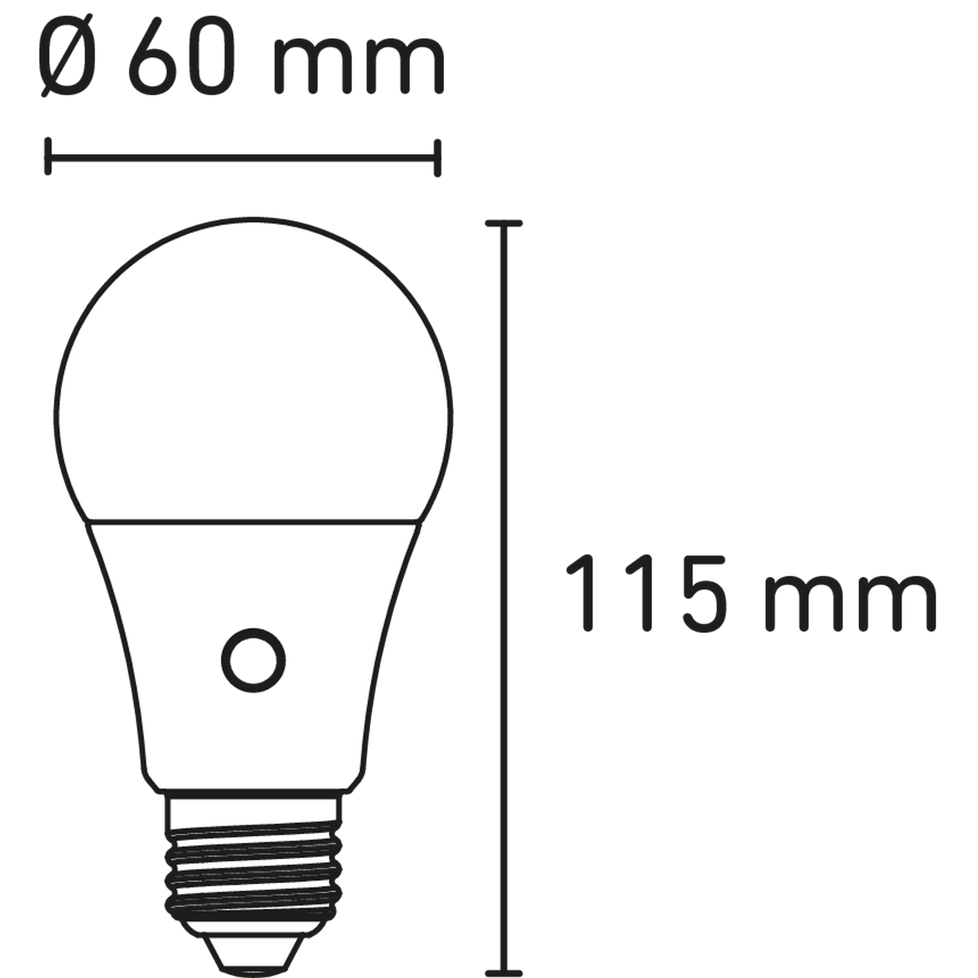 LED-Leuchtmittel E27 8,2 W 806 lm