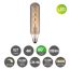 LED-Röhre, Filament, warmweiß, E27, 4 W