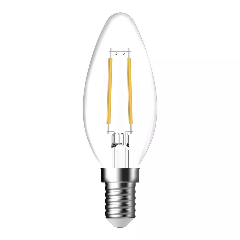 LED-Kerze E14 klar