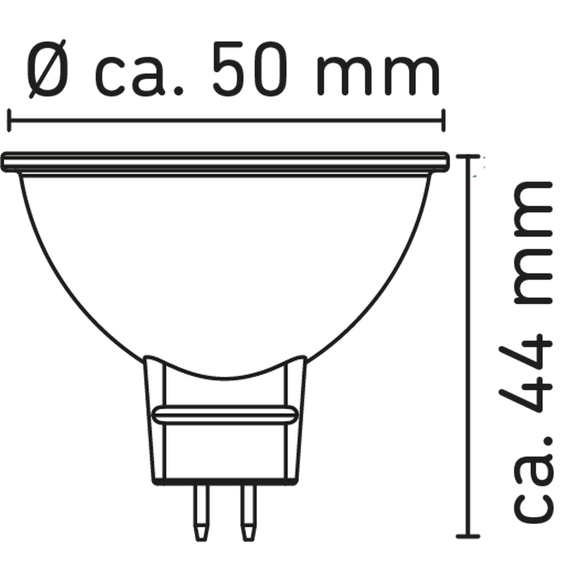 LED-Leuchtmittel GU5.3 6,1 W 621 lm + product picture