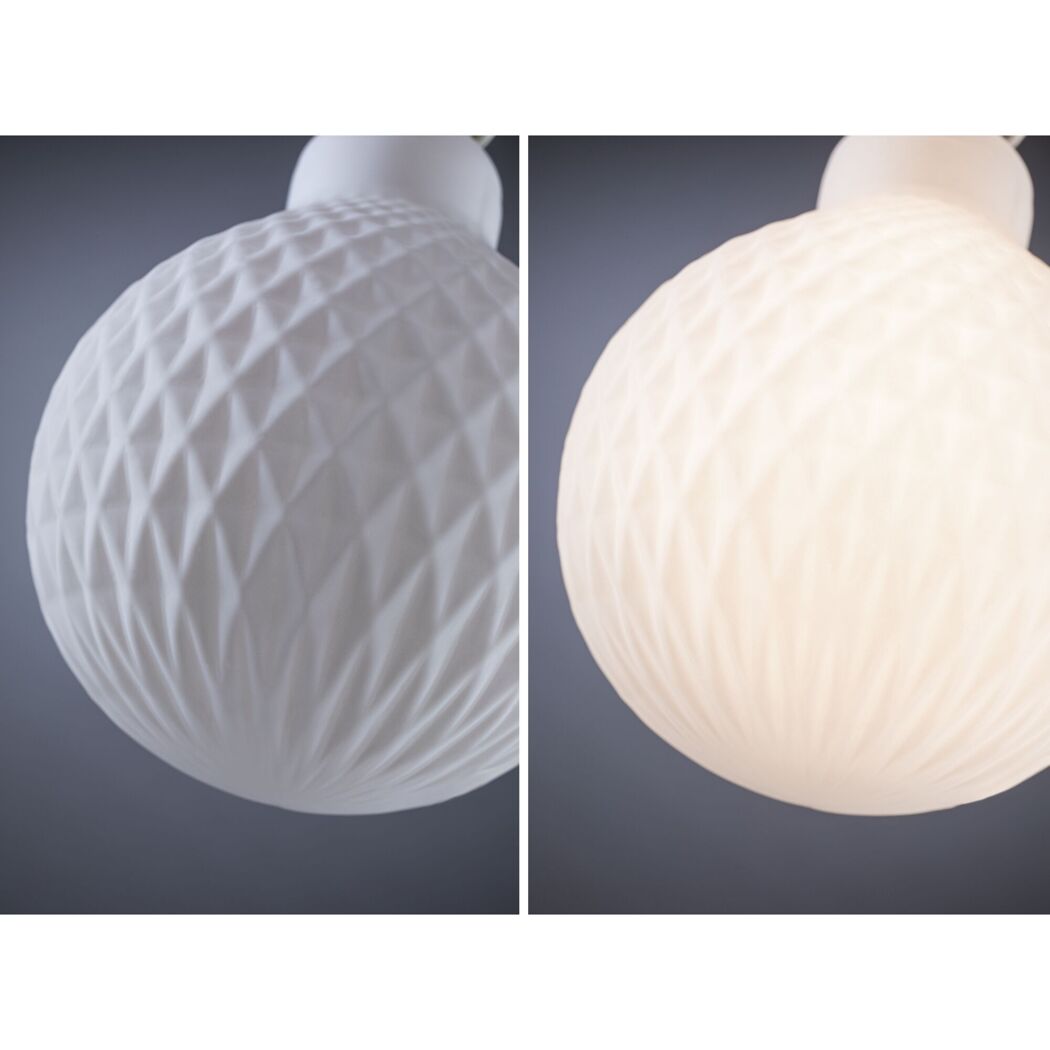 LED-Leuchtmittel 'White Lampion' dimmbar Globe E27 4,3 W 400 lm warmweiß