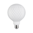 Weiße LED-Lampe in Lampionform