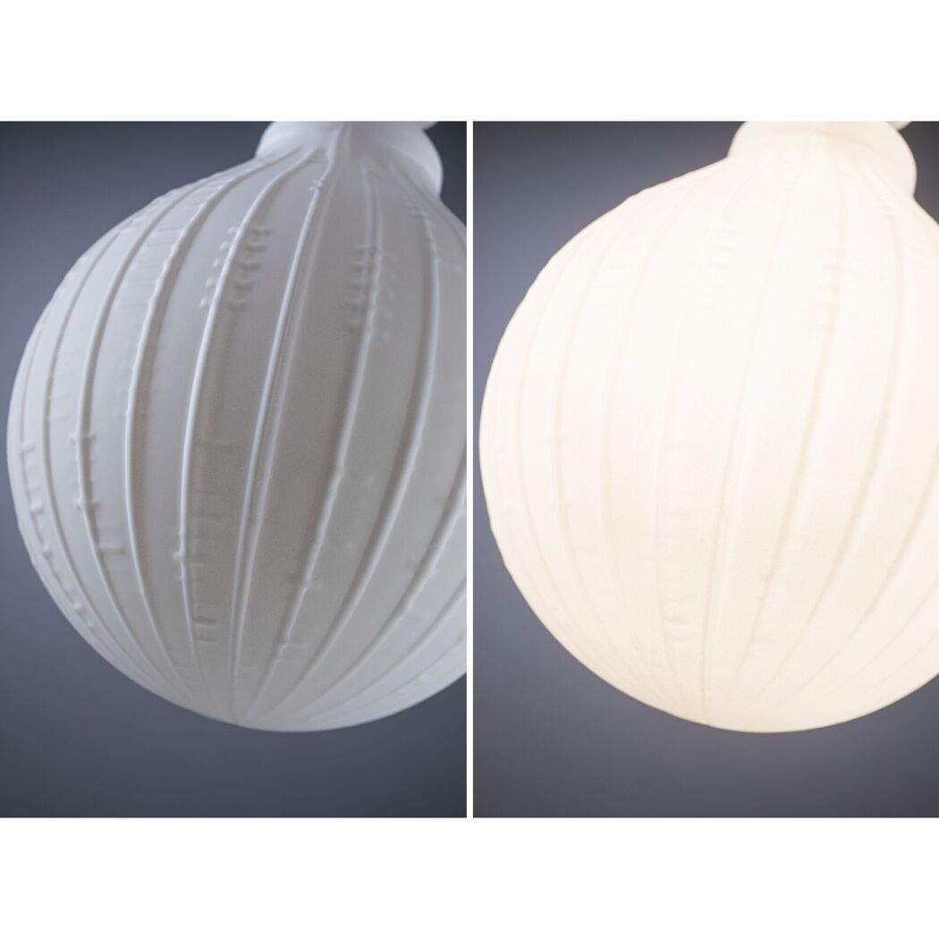 LED-Leuchtmittel 'White Lampion' dimmbar Globe E27 4,3 W 400 lm warmweiß