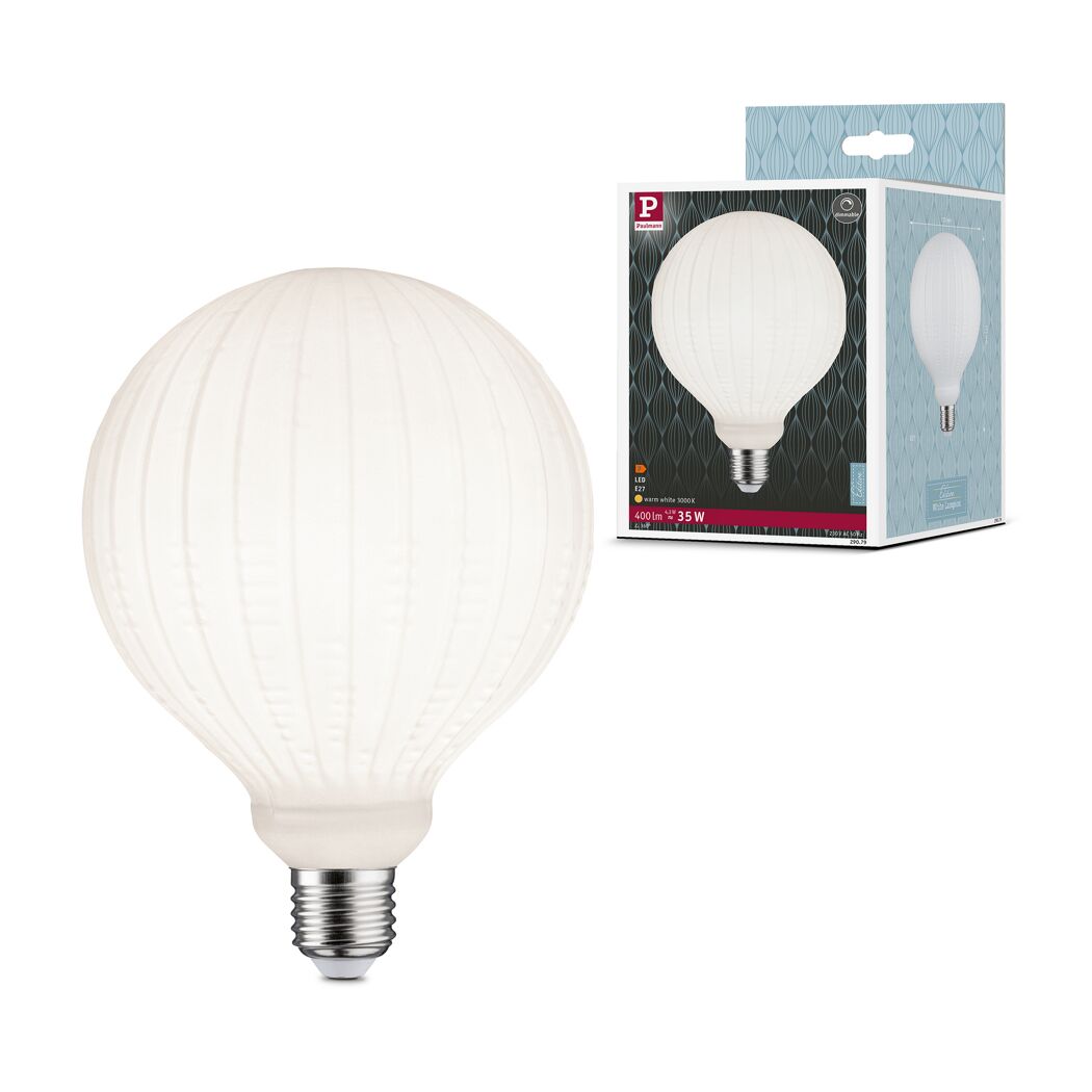 LED-Leuchtmittel 'White Lampion' dimmbar Globe E27 4,3 W 400 lm warmweiß