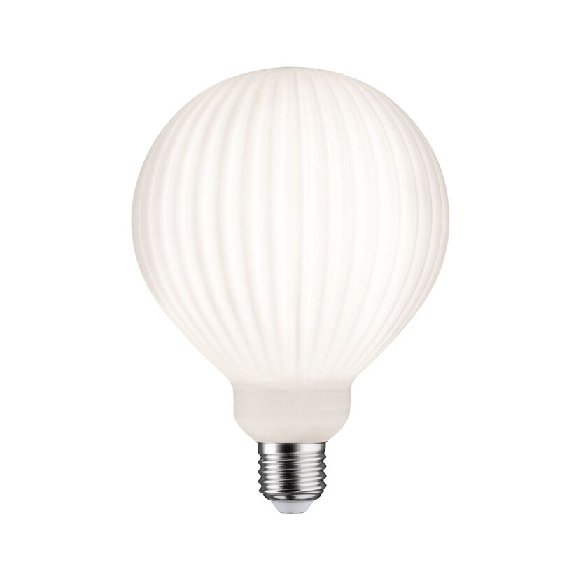 Weiße LED-Lampe in Form einer Kugel