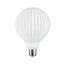 Weiße LED-Lampe in Lampion-Form