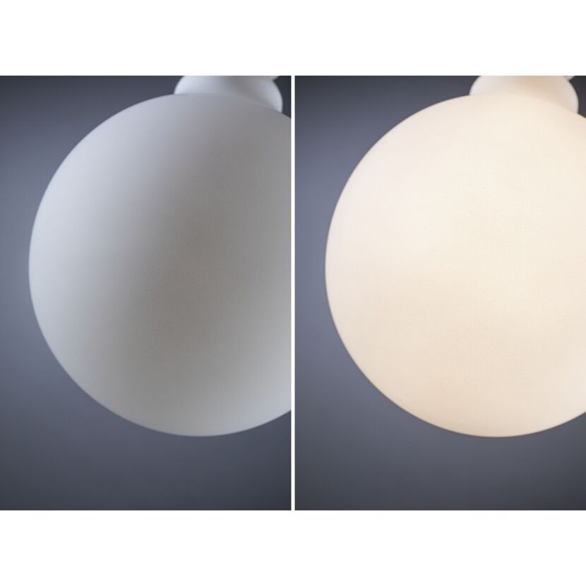 LED-Globe G125 'White Lampion' E27 4,3 W 400 lm