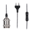 Pendelleuchte 'Neordic Eldar' E27, 1 x 20 W, Grau/Nickel, inklusive Stecker