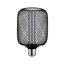 LED-Leuchtmittel 'Metallic Glow Zyl Spiral' E27 4,2 W 200 lm schwarz