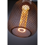 LED-Leuchtmittel 'Metallic Glow Zyl Spiral' E27 4,2 W 200 lm schwarz