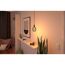 LED-Globe 'Metallic Glow Spiral' E27 4,2 W 200 lm schwarz