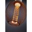 LED-Globe 'Metallic Glow Spiral' E27 4,2 W 200 lm schwarz