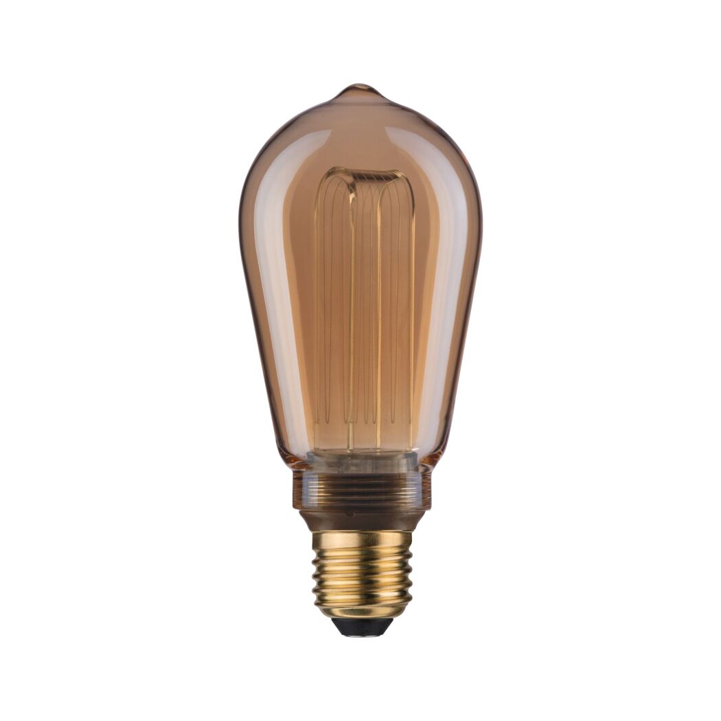 LED-Leuchtmittel 'Inner Glow' Kolben gold E27 3,5 W 160 lm warmweiß