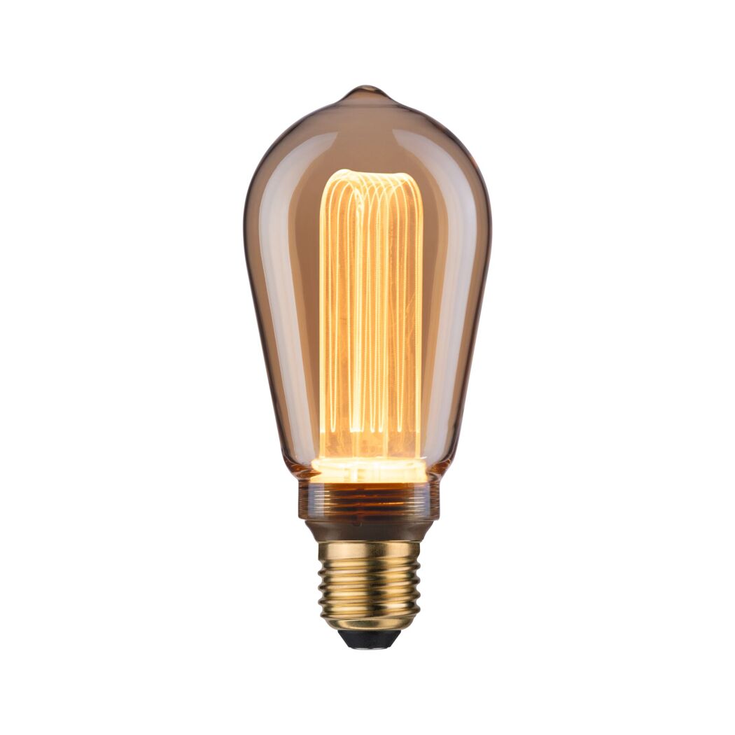 LED-Leuchtmittel 'Inner Glow' Kolben gold E27 3,5 W 160 lm warmweiß