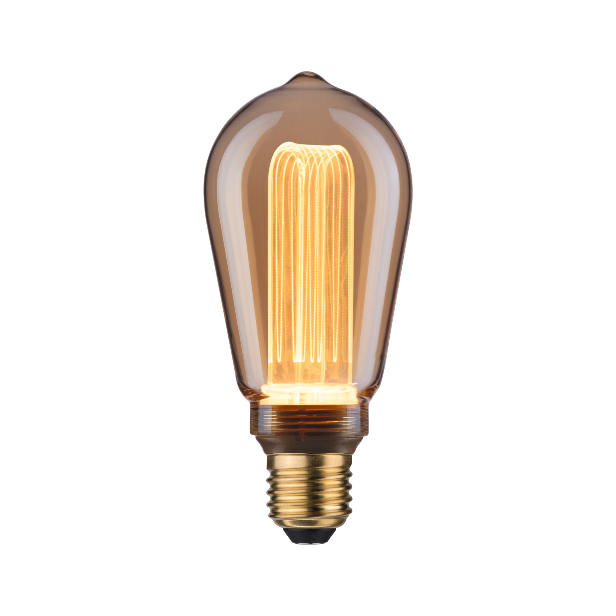 LED-Kolben ST64 'Inner Glow Arc' E27 3,5 W 160lm goldlicht Gold