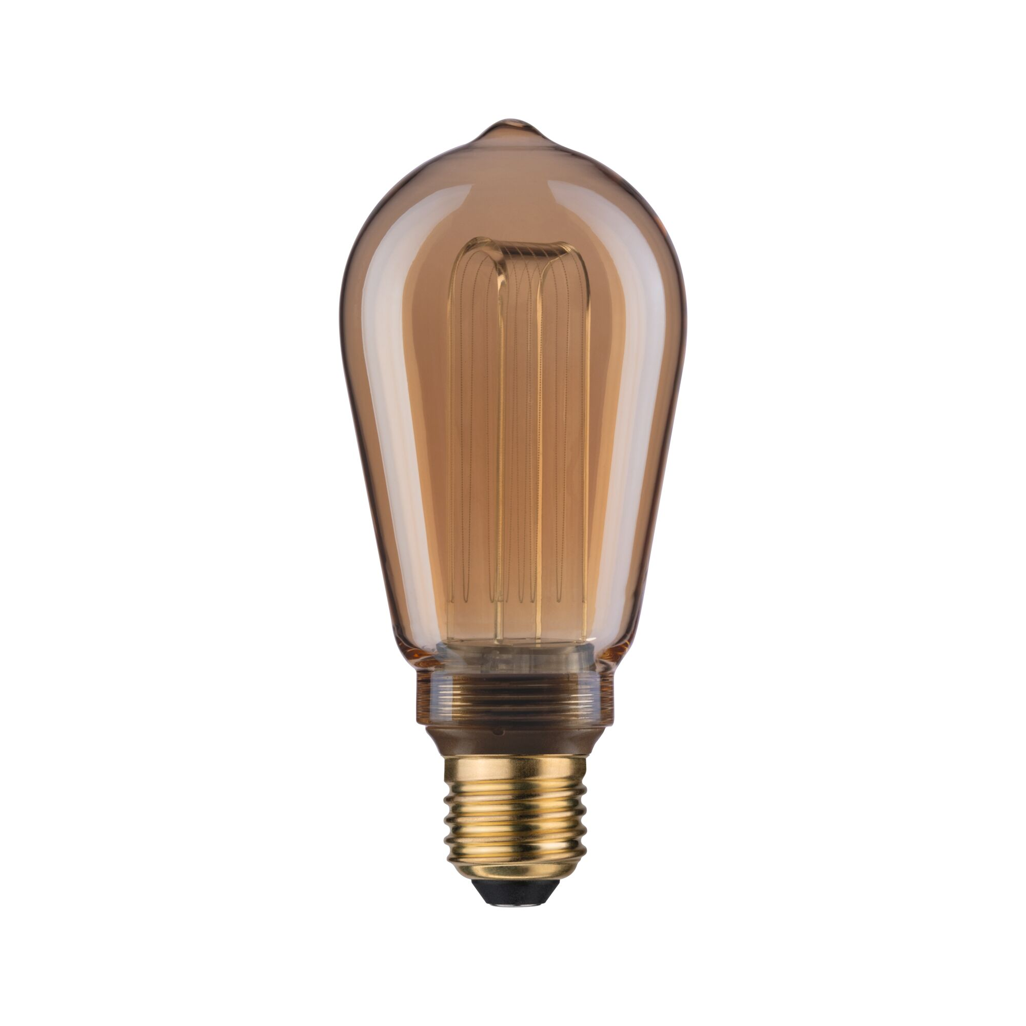 LED-Kolben ST64 'Inner Glow Arc' E27 3,5 W 160lm goldlicht Gold
