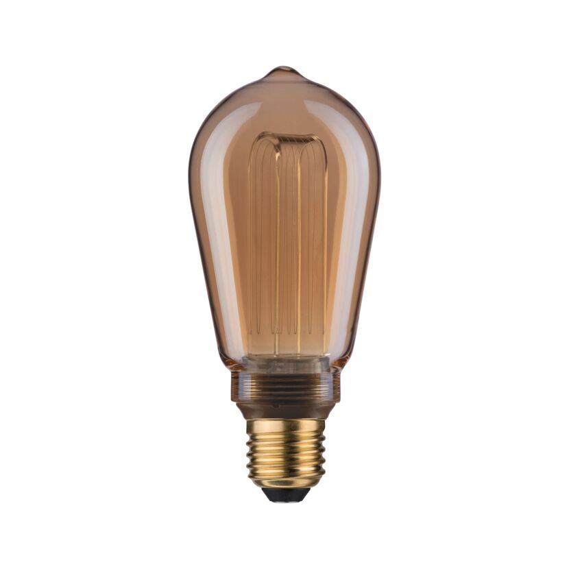 LED-Kolben ST64 'Inner Glow Arc' E27 3,5 W 160lm goldlicht Gold