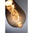 LED-Kolben ST64 'Inner Glow Helix' E27 3,5 W 180 lm gold
