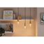 Drei LED-Hängeleuchten Inner Glow mit Helix-Glühfaden