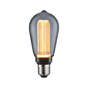 LED-Kolben ST64 'Inner Glow Arc' E27 3,5 W 80lm goldlicht Rauchglas