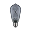 LED-Kolben ST64 'Inner Glow Helix' E27 4,2 W 90 lm goldlicht Rauchglas
