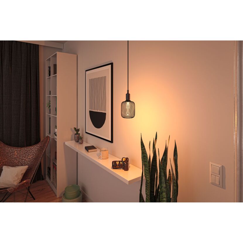 LED-Hängeleuchte Metallic Glow